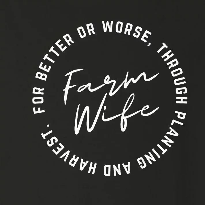 Farm Wife Toddler Long Sleeve Shirt