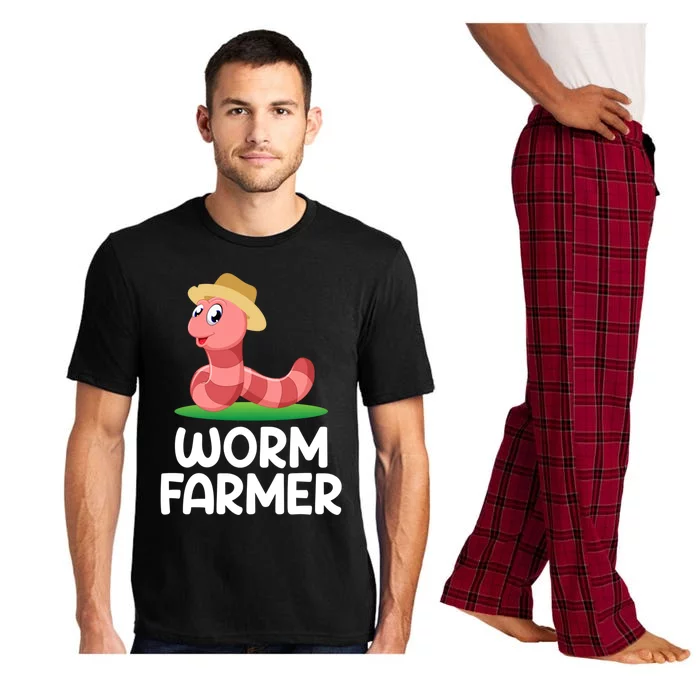 Funny Worm Farm Worms Vermiculture Gift Pajama Set