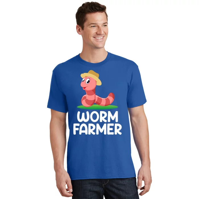 Funny Worm Farm Worms Vermiculture Gift T-Shirt