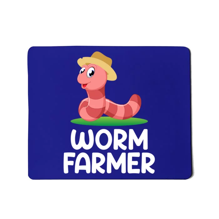 Funny Worm Farm Worms Vermiculture Gift Mousepad