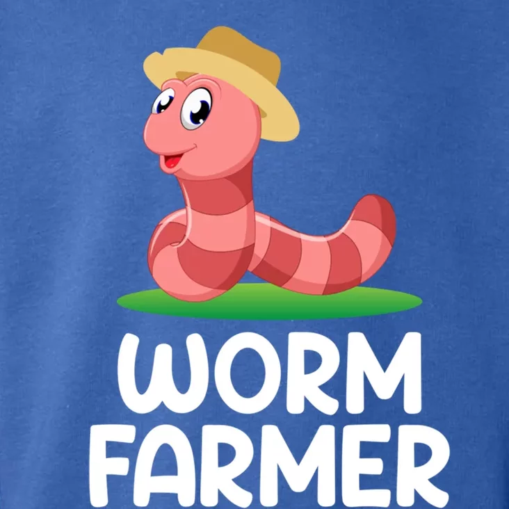 Funny Worm Farm Worms Vermiculture Gift Toddler Hoodie