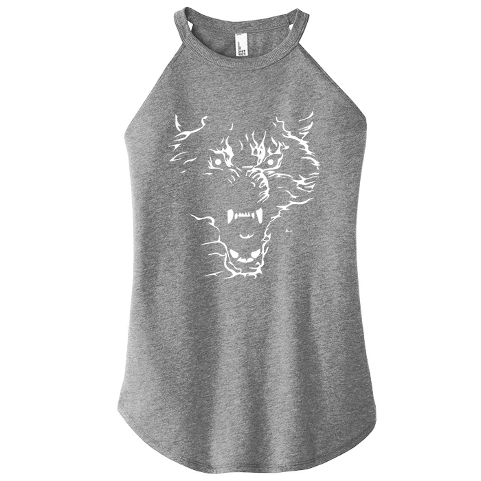 Flaming Wolf Women’s Perfect Tri Rocker Tank