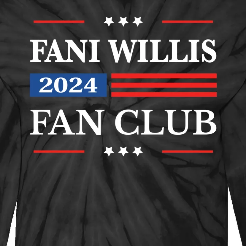 Fani Willis Fan Club Tie-Dye Long Sleeve Shirt