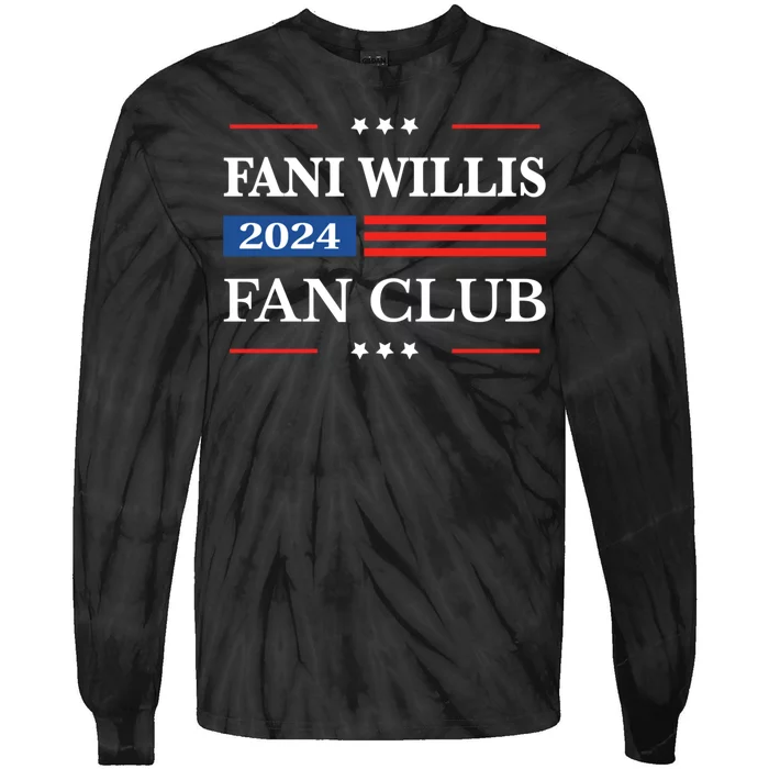 Fani Willis Fan Club Tie-Dye Long Sleeve Shirt