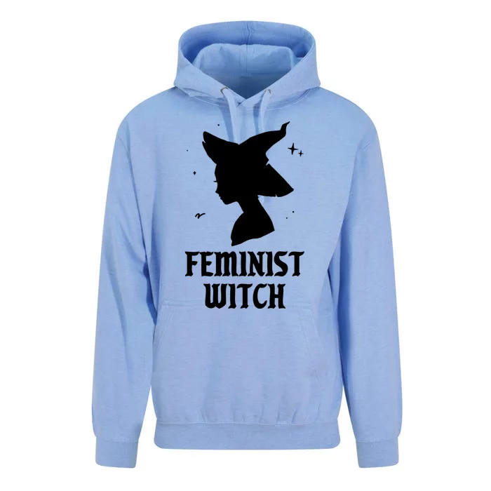 Feminist Witch Funny Spooky Vibes Goth Halloween Costume Great Gift Unisex Surf Hoodie