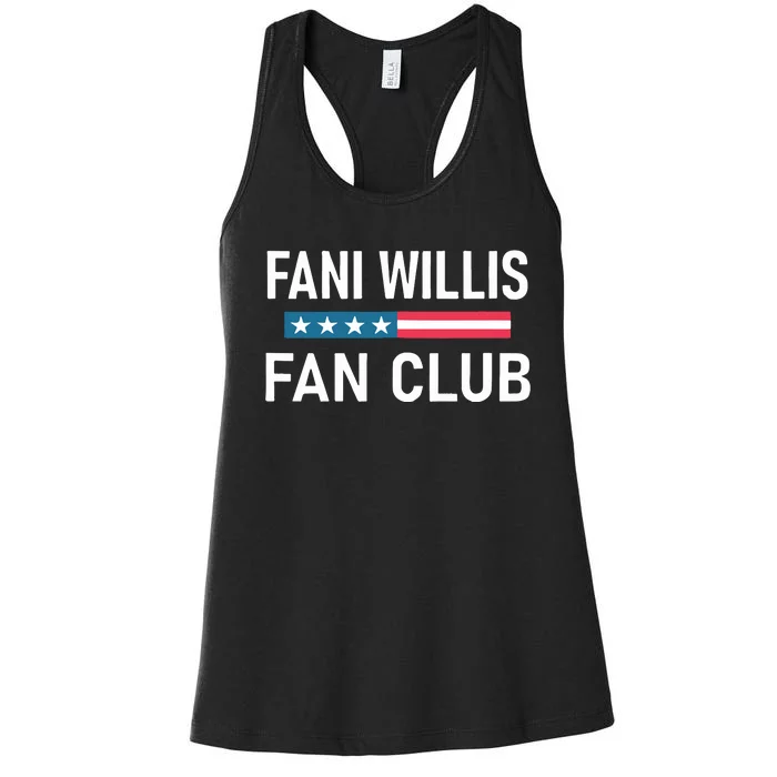 Fani Willis Fan ClubDistrict Attorney Fani Willi Women's Racerback Tank