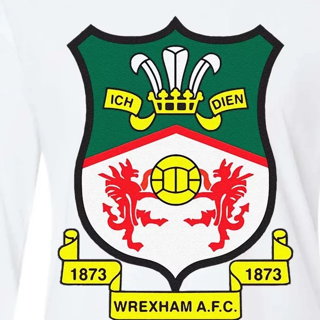 Funny Wrexham Football Club Champion Wale Womens Cotton Relaxed Long Sleeve T-Shirt