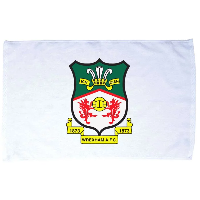 Funny Wrexham Football Club Champion Wale Microfiber Hand Towel