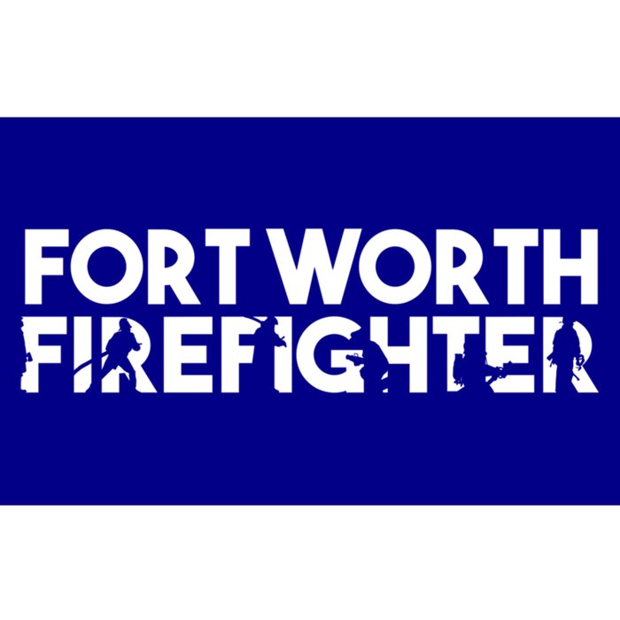 Fort Worth Firefighter Gift Firefighter Dad Gift Funny Gift Bumper Sticker