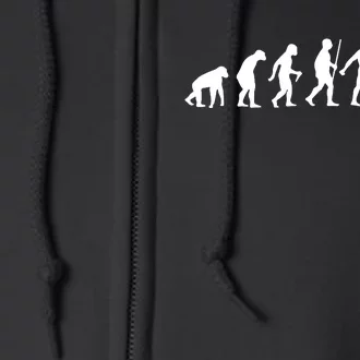 Funny Wrestling For Judo Wrestler Human Evolution Full Zip Hoodie