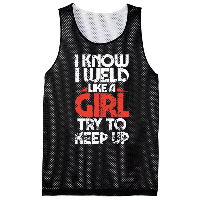 Funny Welding Fabricator Welder Worker Weld Mesh Reversible Basketball Jersey Tank