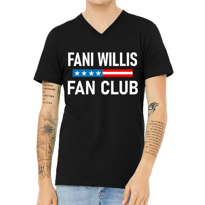 Fani Willis Fan Club V-Neck T-Shirt