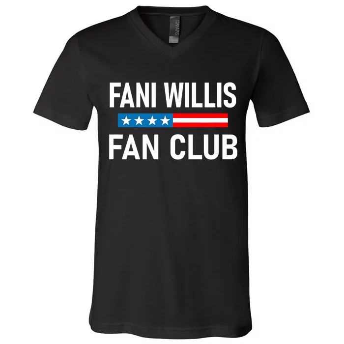 Fani Willis Fan Club V-Neck T-Shirt