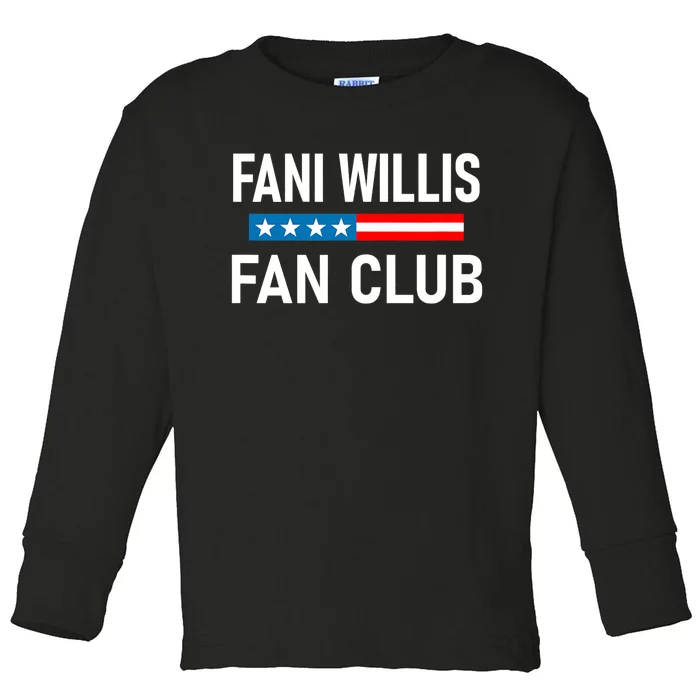 Fani Willis Fan Club Toddler Long Sleeve Shirt