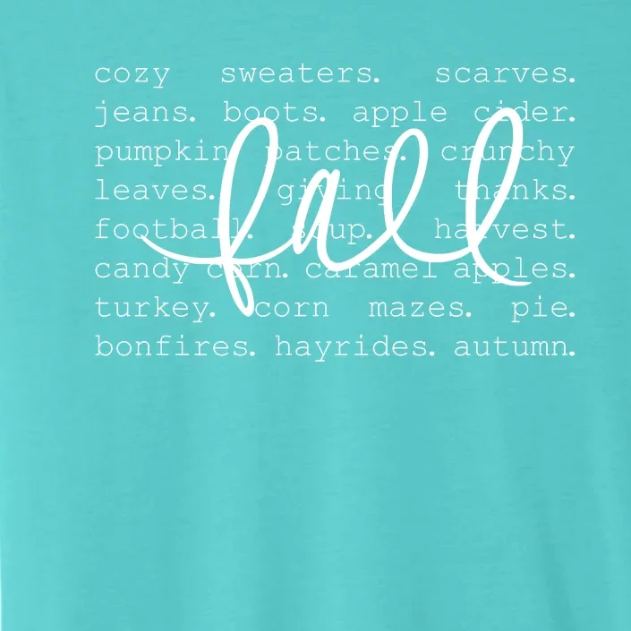 Fall Words ChromaSoft Performance T-Shirt