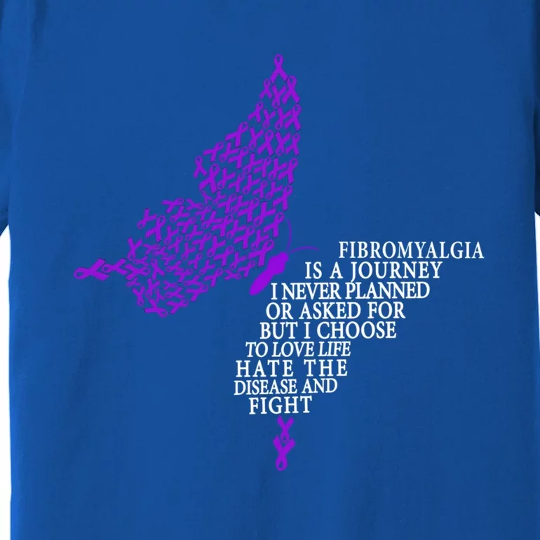 Fibromyalgia Warrior Fibromyalgia Awareness Gift Premium T-Shirt