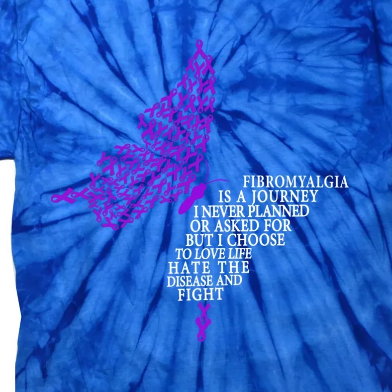 Fibromyalgia Warrior Fibromyalgia Awareness Gift Tie-Dye T-Shirt