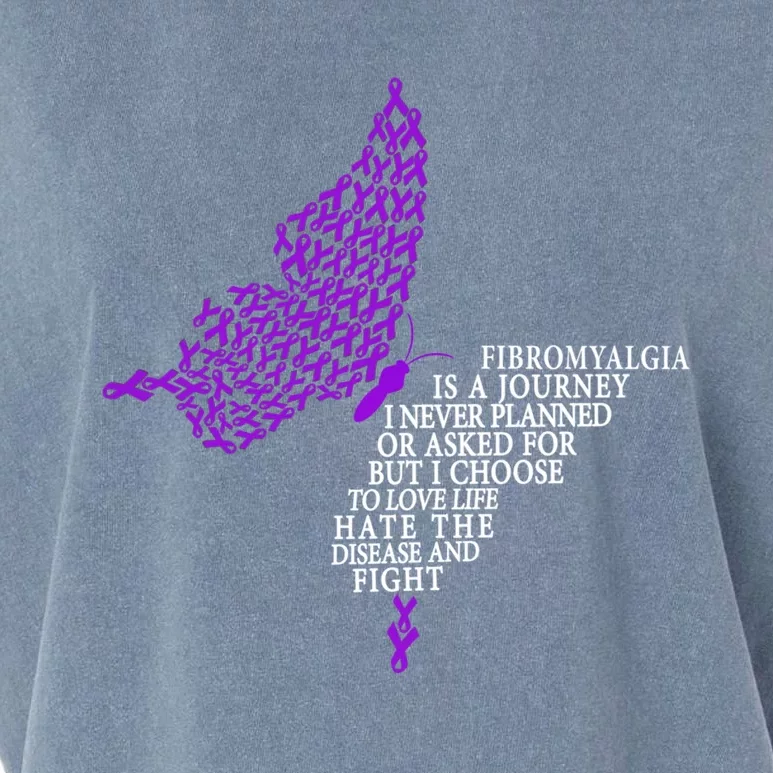 Fibromyalgia Warrior Fibromyalgia Awareness Gift Garment-Dyed Women's Muscle Tee