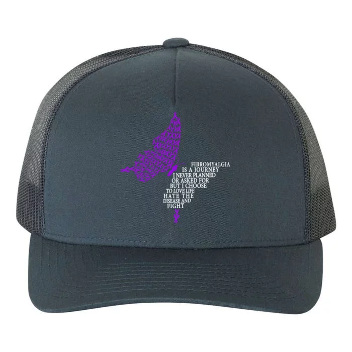 Fibromyalgia Warrior Fibromyalgia Awareness Gift Yupoong Adult 5-Panel Trucker Hat