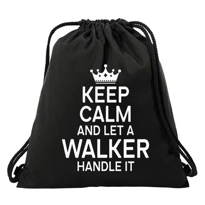 Family Walker Drawstring Bag