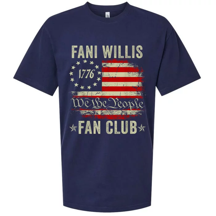 Fani Willis Fan Club We The People Sueded Cloud Jersey T-Shirt