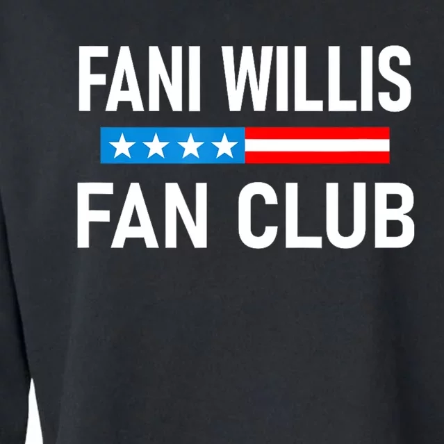 Fani Willis Fan Club Cropped Pullover Crew