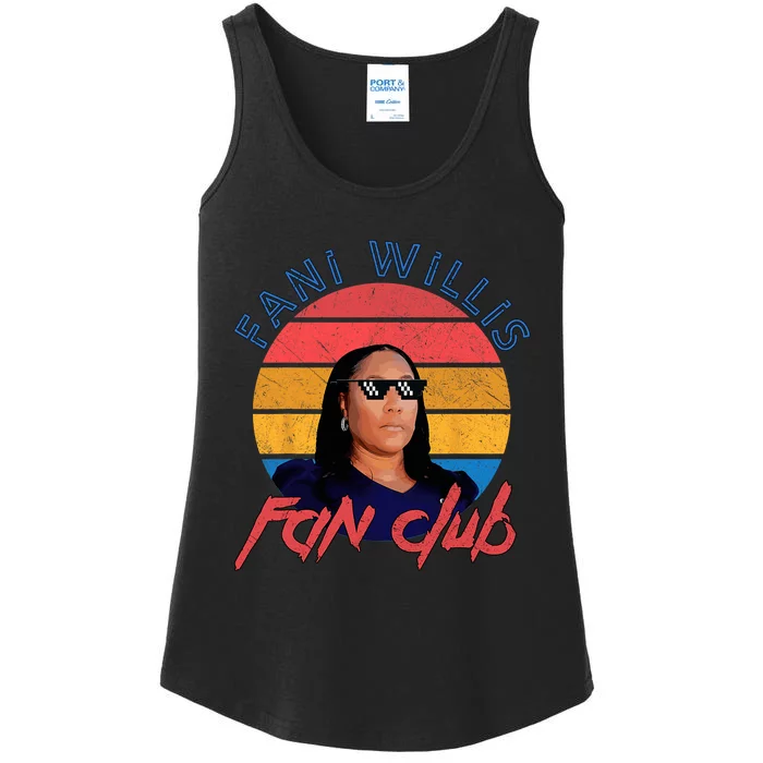 Fani Willis Fan Club Patriotic Political Ladies Essential Tank