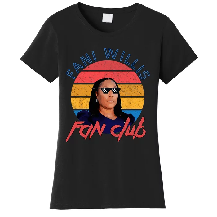 Fani Willis Fan Club Patriotic Political Women's T-Shirt