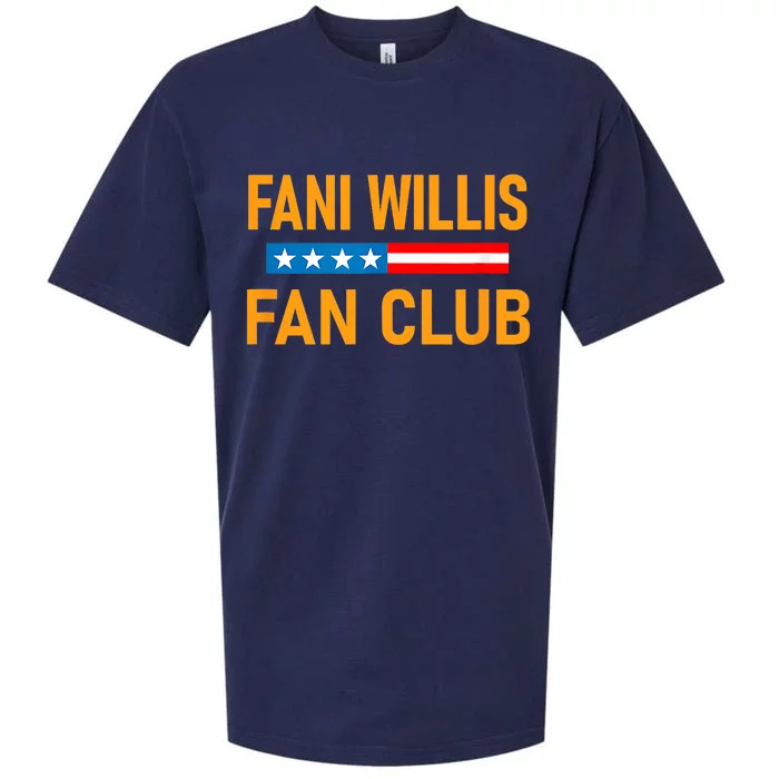 Fani Willis Fan Club Political Gift Sueded Cloud Jersey T-Shirt