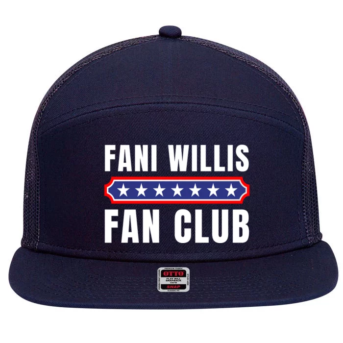 Fani Willis Fan Club 7 Panel Mesh Trucker Snapback Hat