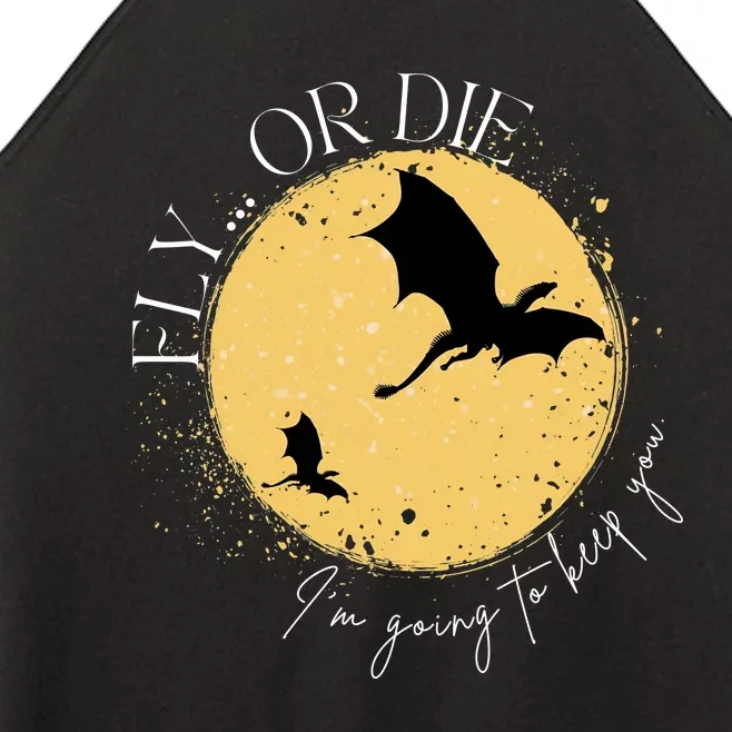 Fourth Wing Fly Or Die Im Going To Keep You Dragon Women’s Perfect Tri ...