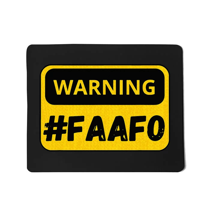 Fair Warning Faafo Mousepad