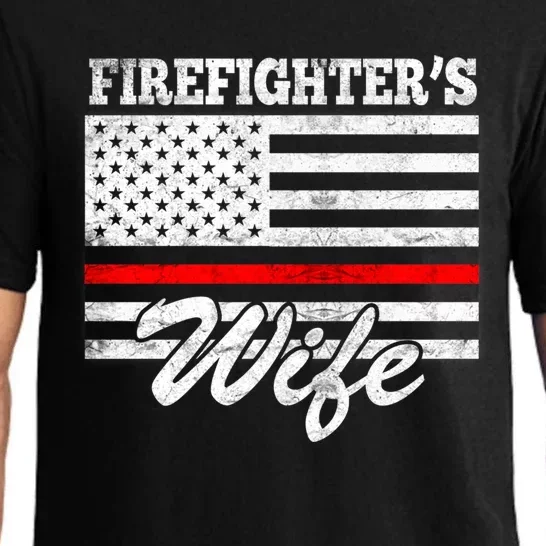 Firefighter's Wife Gift Pajama Set