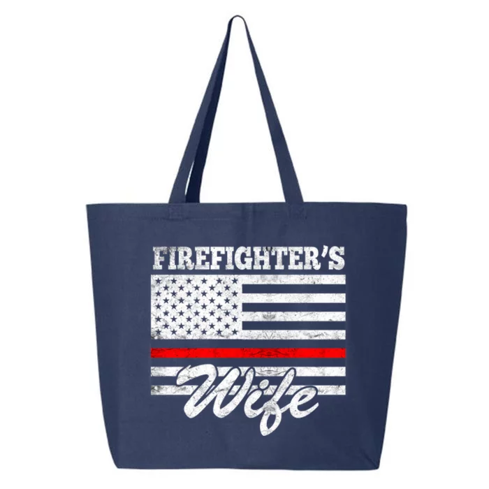 Firefighter's Wife Gift 25L Jumbo Tote