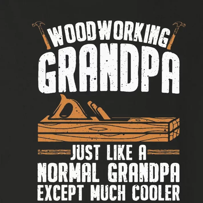 Funny Woodworking Grandpa Dad Toddler Long Sleeve Shirt