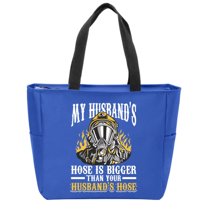 Firefighter Wife Gift Zip Tote Bag