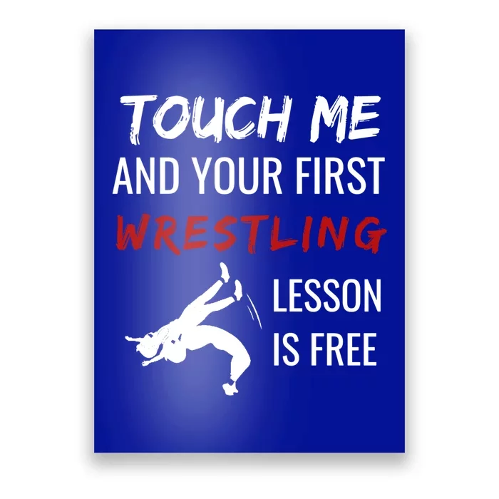 Funny Wrestling Gift Wrestling Coach Sports Great Gift Cute Gift Poster