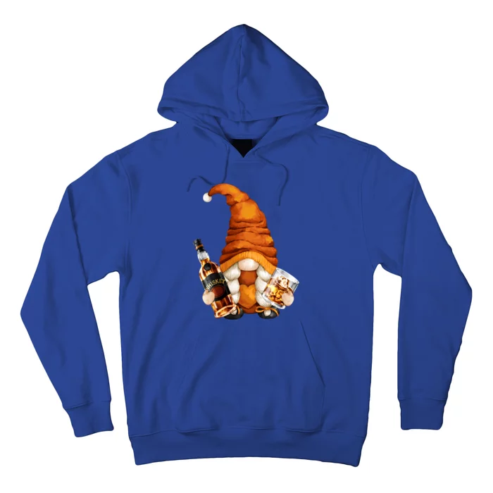 Funny Whisky Gnome For Who Loves Ing Whiskey Gift Hoodie