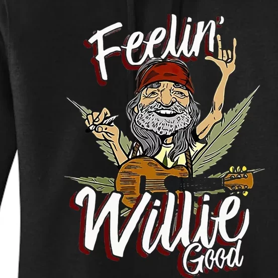 Feelin Willie Good Women's Pullover Hoodie