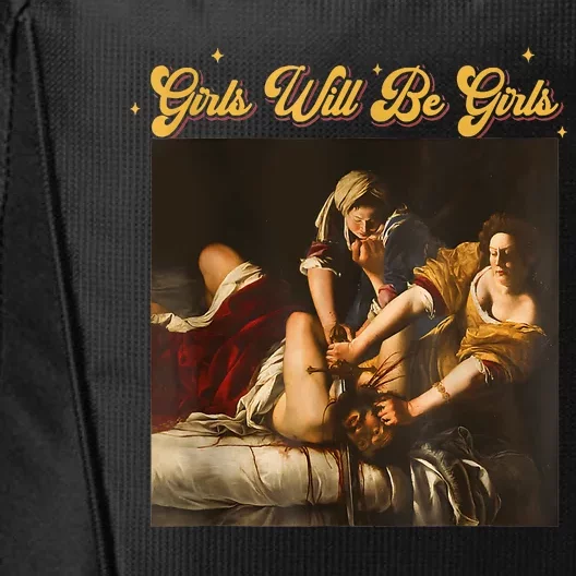 Feminism Women Girl Will Be Girl Judith Holofernes Funny City Backpack