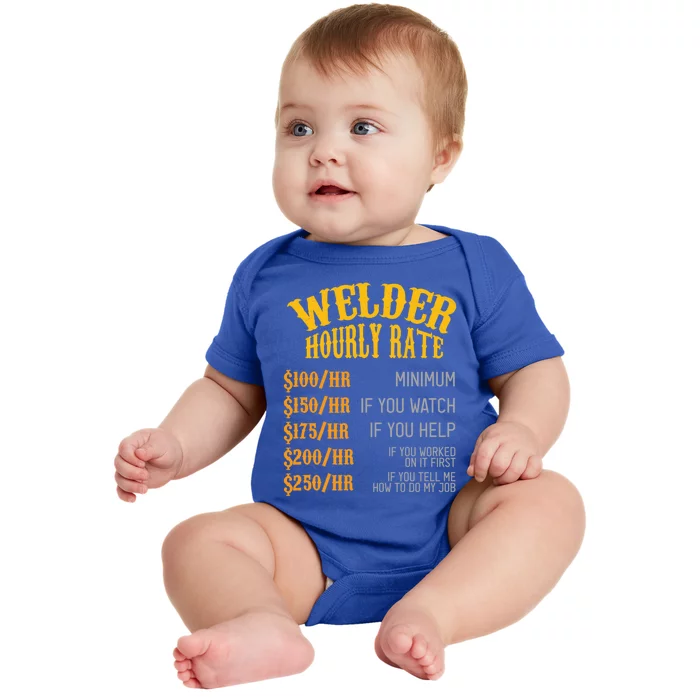 Fun Welder Hourly Set Gift Baby Bodysuit