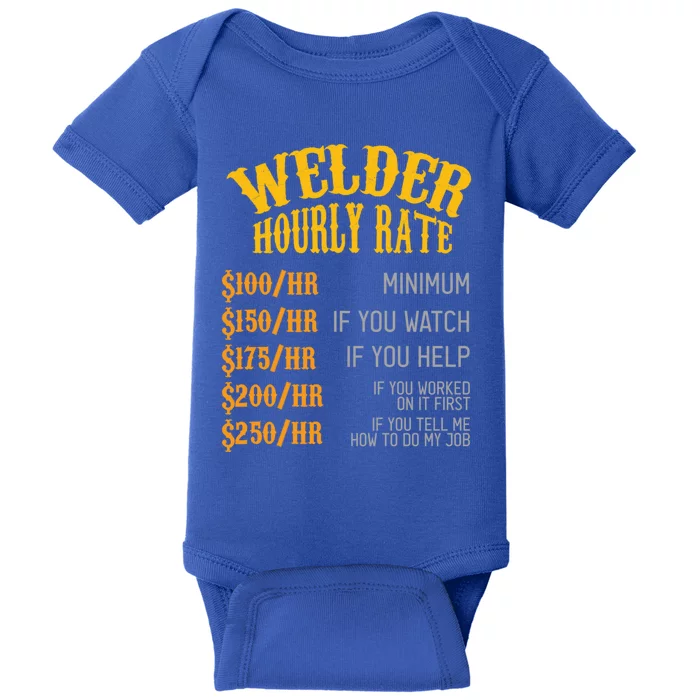 Fun Welder Hourly Set Gift Baby Bodysuit