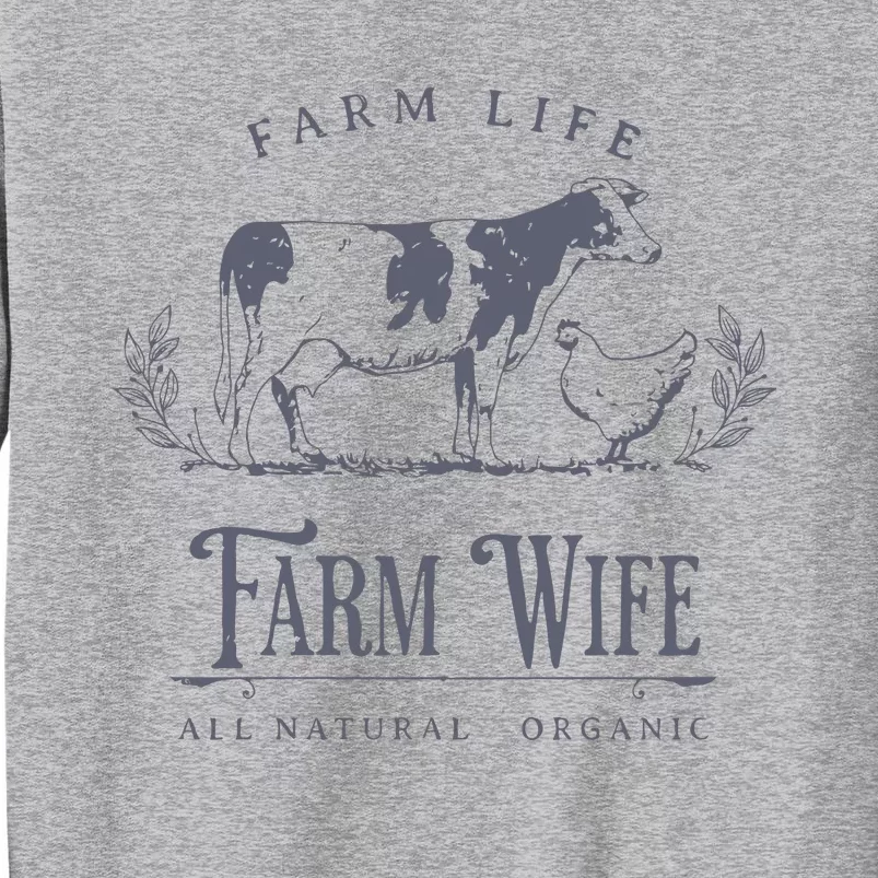 Farm Wife Homeschool Mom Tall Sweatshirt