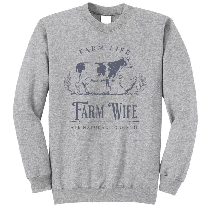 Farm Wife Homeschool Mom Tall Sweatshirt