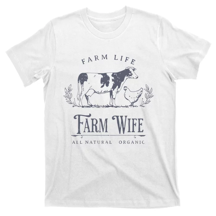 Farm Wife Homeschool Mom T-Shirt