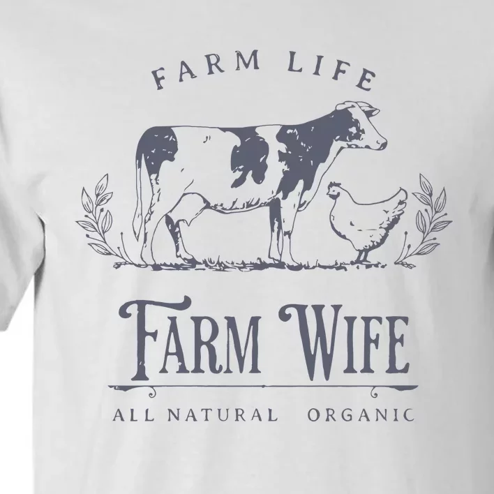 Farm Wife Homeschool Mom Tall T-Shirt