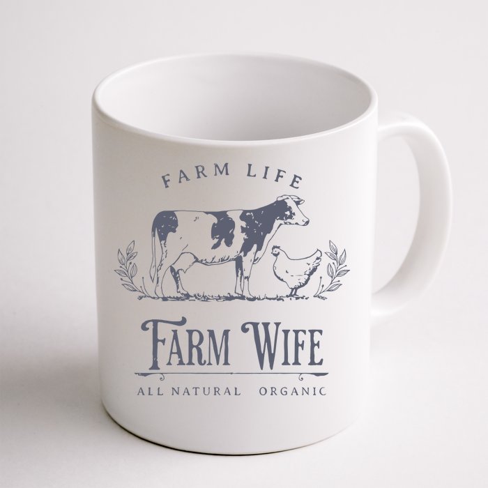 Farm Wife Homeschool Mom Front & Back Coffee Mug