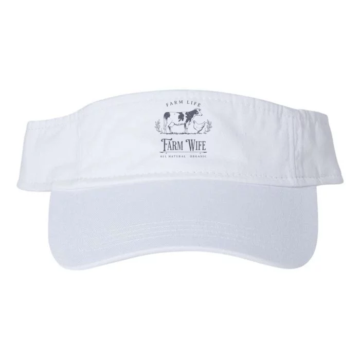 Farm Wife Homeschool Mom Valucap Bio-Washed Visor