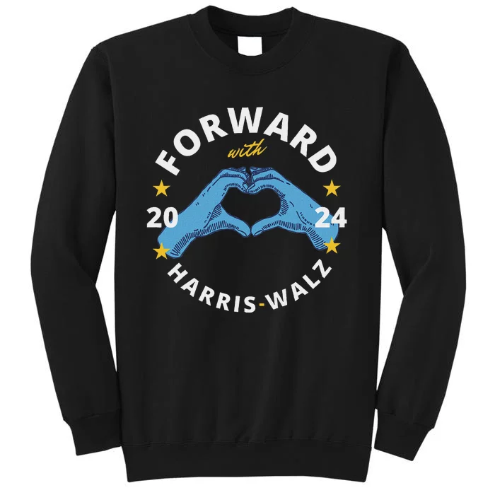 Forward With Harris Walz Tall Sweatshirt