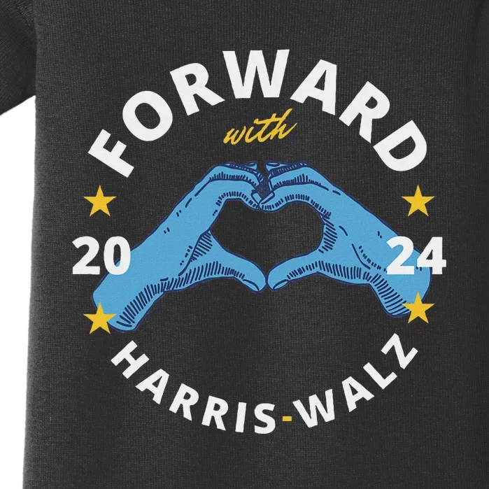 Forward With Harris Walz Baby Bodysuit